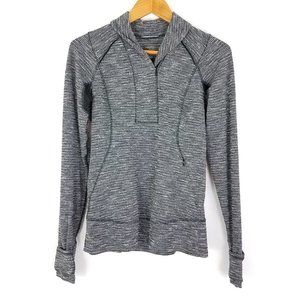 Lululemon | Think Fast Pullover Black and White